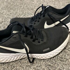 Nike Black and White Athletic Sneakers